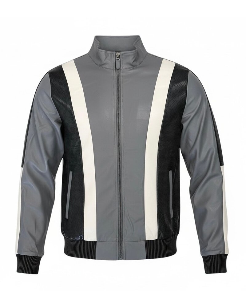 Stacy Adams SA Faux Leather Tri Tone Jogger Set