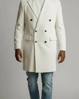 Cigar Cigar Double Breasted Car Coat