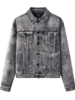 Barocco Sanctum Cross Stone Denim Jacket