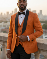 Vinci Jacquard Slim Fit Suit