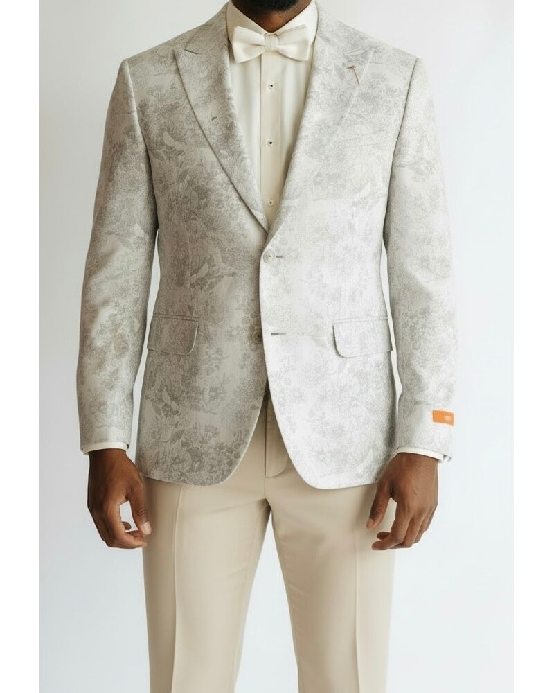 Tallia Tallia Floral Jacquard Blazer