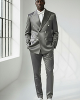 Biarelli D/B Satin Suit (Slim Fit)