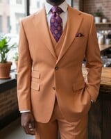 Tayion Tayion 3 Piece Vested Suit (Solid)