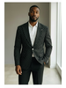 Cigar Cigar 1B Peak lapel Polka Dot Blazer