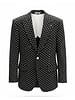 Cigar Cigar 1B Peak lapel Polka Dot Blazer