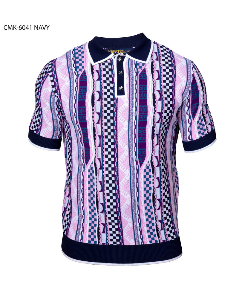Prestige Prestige S/S Polo Coogi Knit Shirt