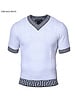 Prestige Prestige S/S V-Neck Greek Knit Shirt