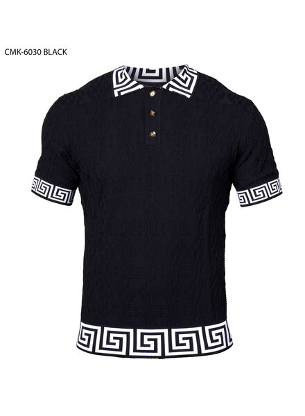 Prestige Prestige S/S Polo Greek Knit Shirt
