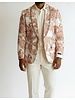 Manzini Manzini Floral Blazer W/Stone Lapel & Bow Tie