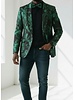Manzini Manzini Floral Blazer W/Stone Lapel & Bow Tie