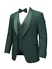 Fetti Curved Shawl Lapel Vested Tuxedo W/Bow Tie