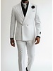 Statement D/B Peak Lapel Pic Stitch Suit