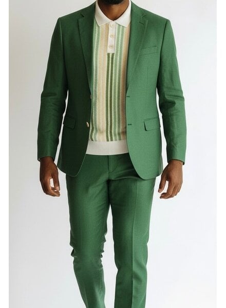 Vitali 2B Pic Stich Linen Suit