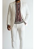Vitali 2B Pic Stich Linen Suit