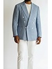 Canuti D/B Slub Linen Pinstripe Blazer