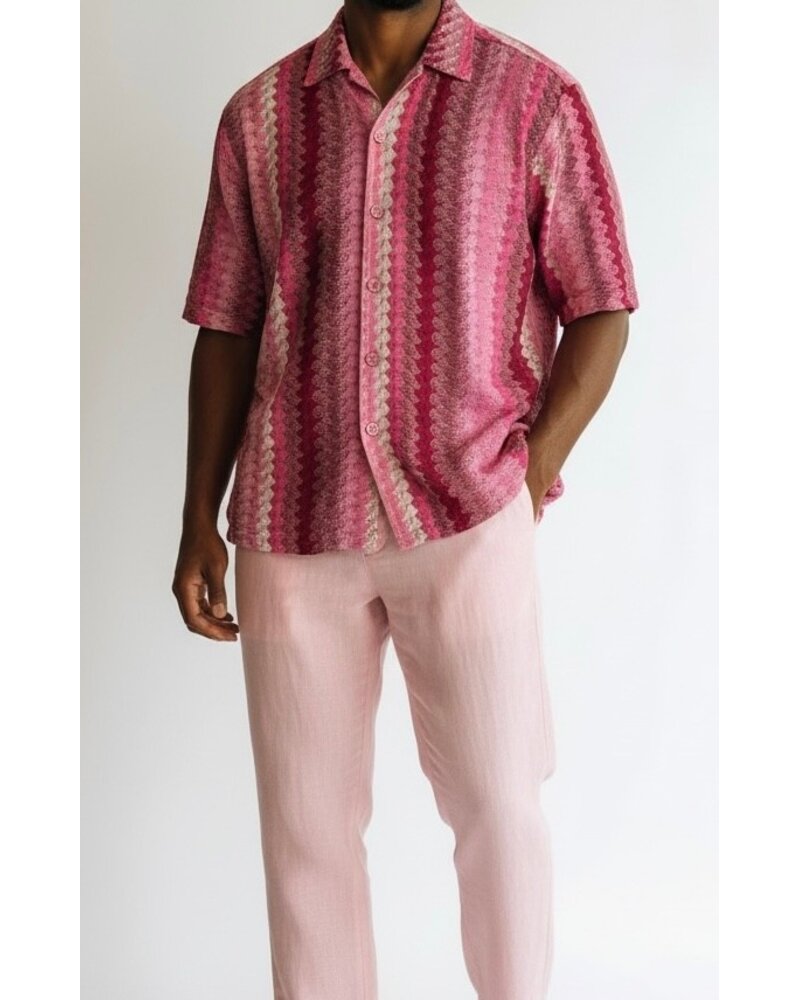 Lanzzino Lanzzino S/S Shell Lace Shirt