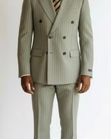 Canuti D/B Pinstripe Seersucker Suit