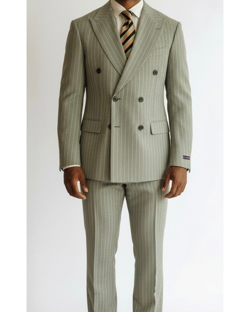 Canuti D/B Pinstripe Seersucker Suit