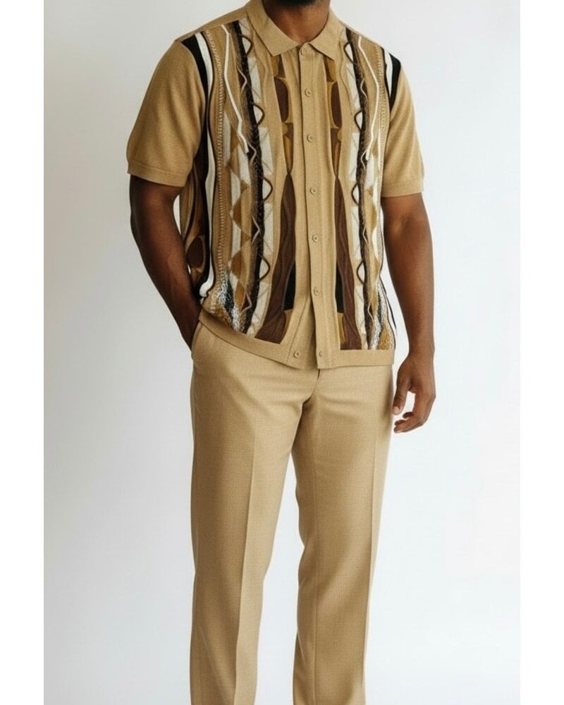 Silversilk Silversilk S/S Art Deco Knit Set