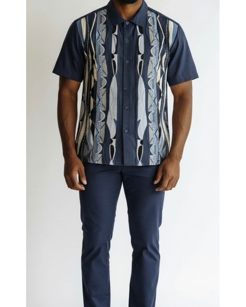 Silversilk Silversilk S/S Art Deco Knit Set