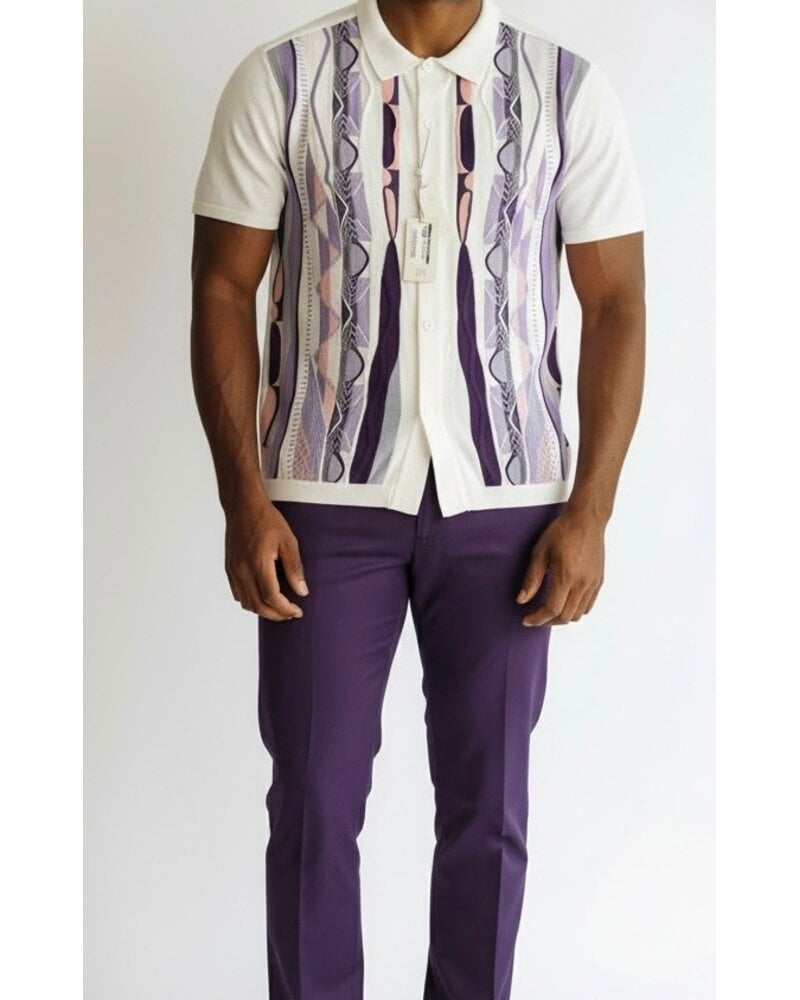 Silversilk Silversilk S/S Art Deco Knit Set