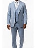 Tiglio Tiglio 1B High Twist Gaberdine Vested Suit (Solid)