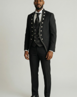 Masculini Masculini Ceremonial Vested Suit