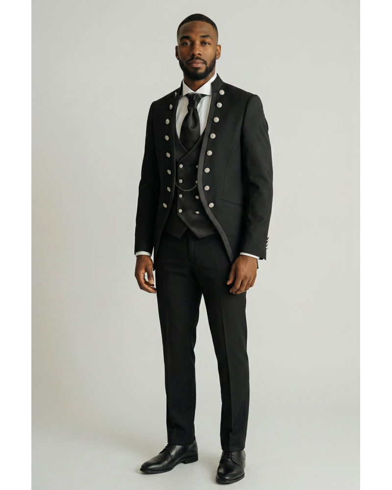 Masculini Masculini Ceremonial Vested Suit