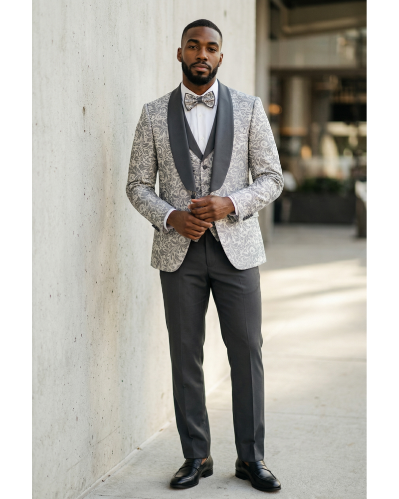 Shawl Lapel Paisley Tuxedo