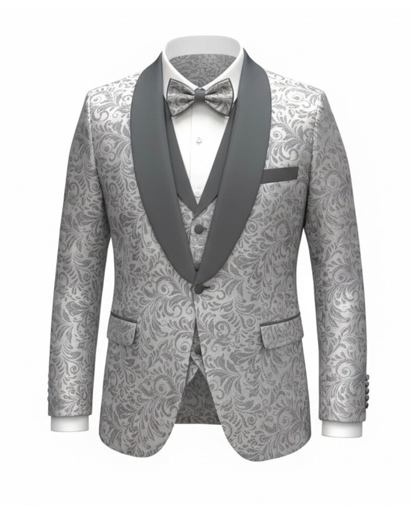 Shawl Lapel Paisley Tuxedo