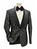 Efendi Efendi Paisley Jaquared Shawl Lapel Tuxedo