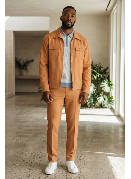 Robert Lewis RL Zip Up Jacket & Pant Set