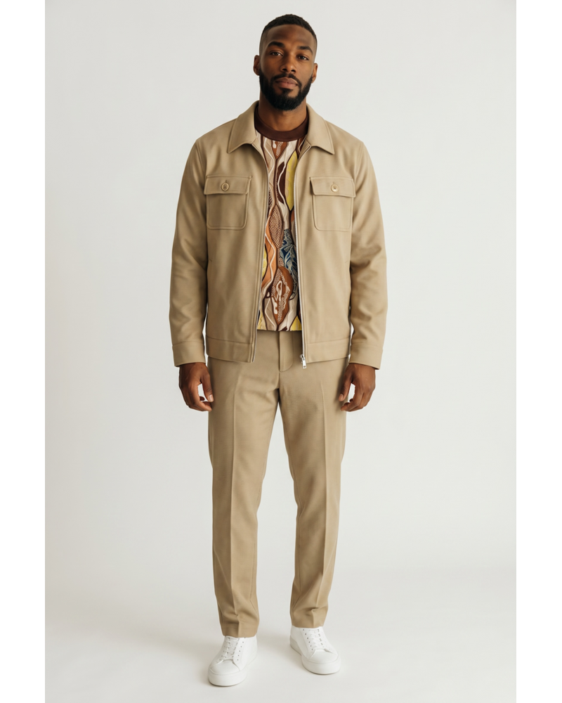 Robert Lewis RL Zip Up Jacket & Pant Set