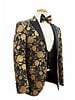 Peak Lapel Foil Floral Tuxedo (Slim Fit)