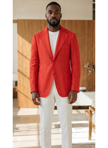 Cigar Cigar 2B Linen Blazer