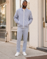 Cigar Cigar Seersucker Bomber Set
