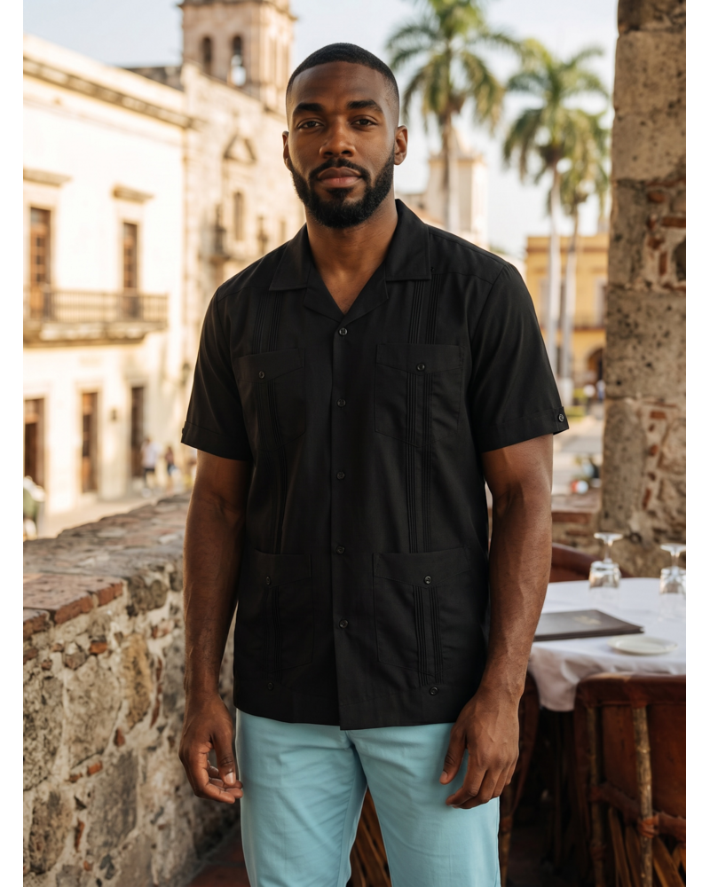 Stacy Adams SA S/S Cubavera Shirt