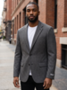 Michael Kors MK 2B Glen Plaid Wool Blazer