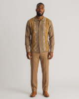 Silversilk Silversilk L/S Knit Front Set