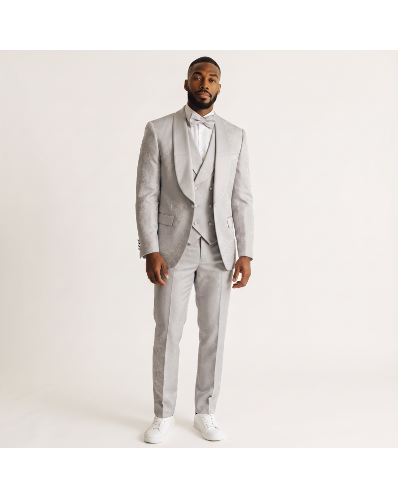 Kent & Park Kent & Park Shawl Lapel Paisley Tuxedo