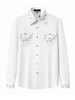Barocco Barocco L/S Shirt W/Rhinestone