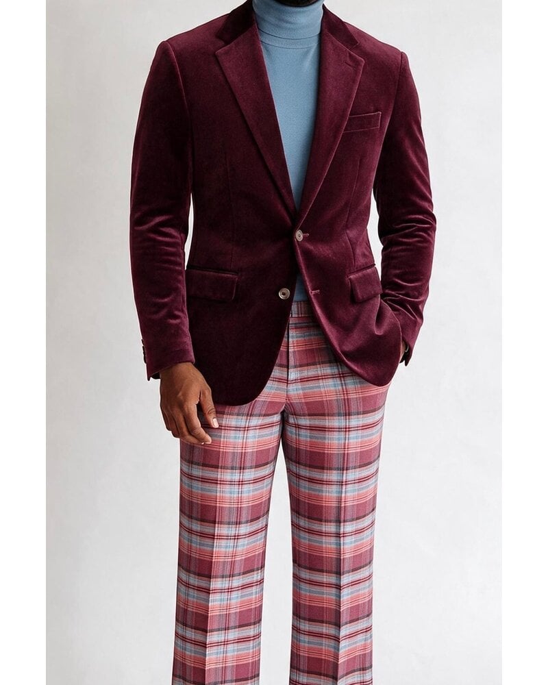 Michael Kors MK Two Button Velvet Blazer