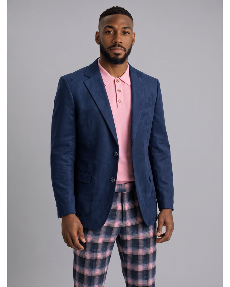 Zacchi Zacchi 2B Suade Blazer