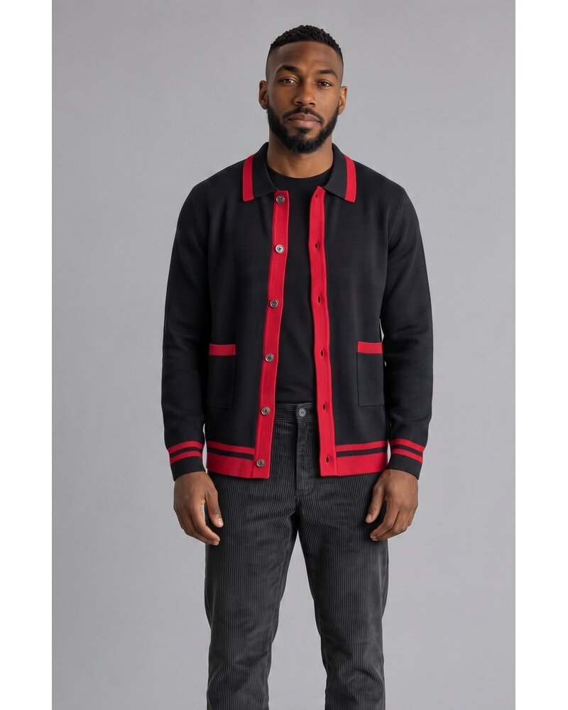 Cigar Cigar L/S Button Down Sweater Shirt
