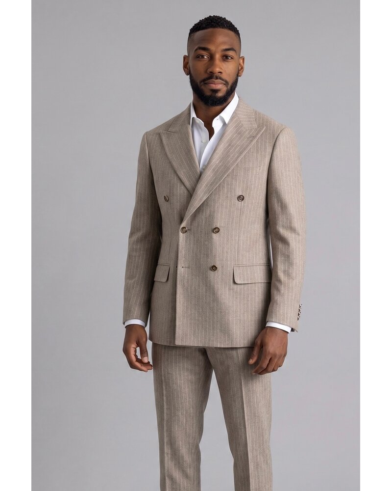 Inserch Inserch D/B Pinstripe Wool Suit