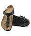 BIRKENSTOCK BIRKENSTOCK GIZEH BIRKO-FLOR NOIR RÉGULIER  043691