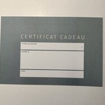 Certificats Cadeaux