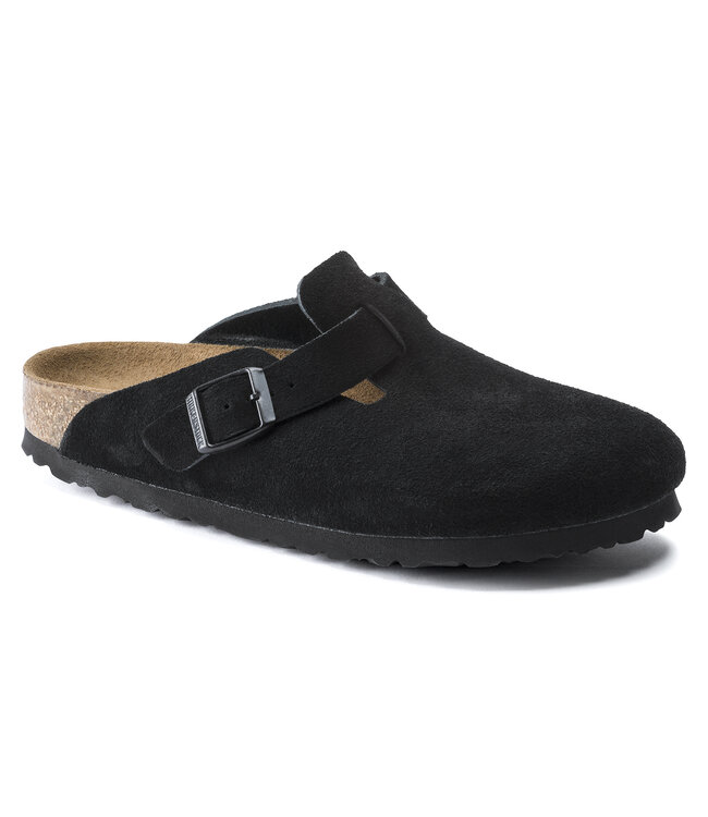 BIRKENSTOCK BIRKENSTOCK 660473 BOSTON BLACK SUEDE