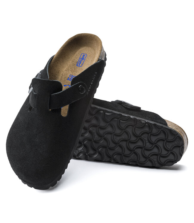 BIRKENSTOCK BIRKENSTOCK 660473 BOSTON BLACK SUEDE