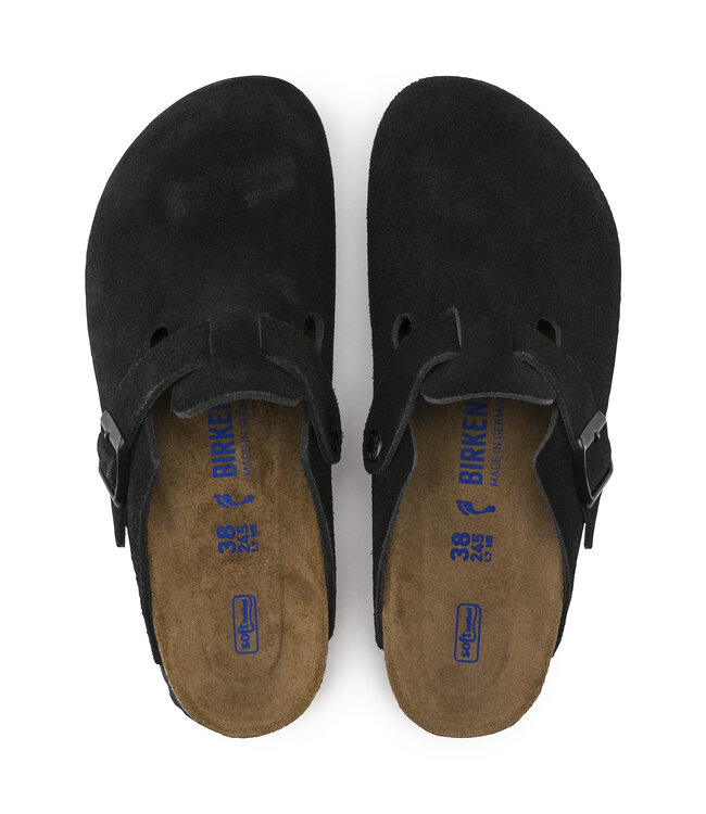 BIRKENSTOCK BIRKENSTOCK 660473 BOSTON BLACK SUEDE